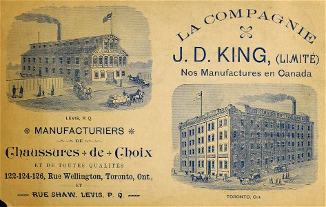 J. D. King, chaussures de choix