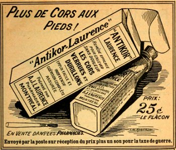 Plus de cors aux pieds! - Antikor-Laurence