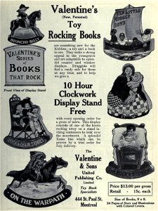Valentine's Toy Rocking Books - Valentine & Sons photo
