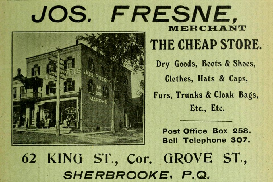 Jos. Fresne - Merchant