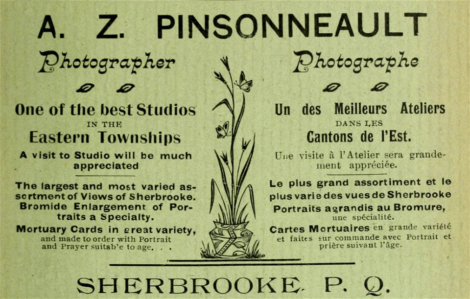 A. Z. Pinsonneault - Photographe