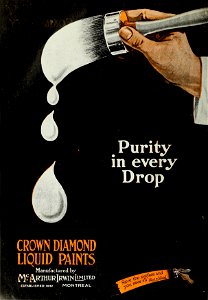 Purity in every drop - Crown Diamond Liquid Paints