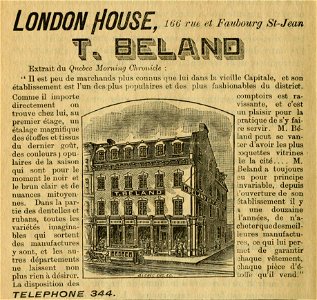 London House, T. Béland