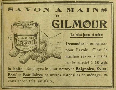Savon à mains Gilmour