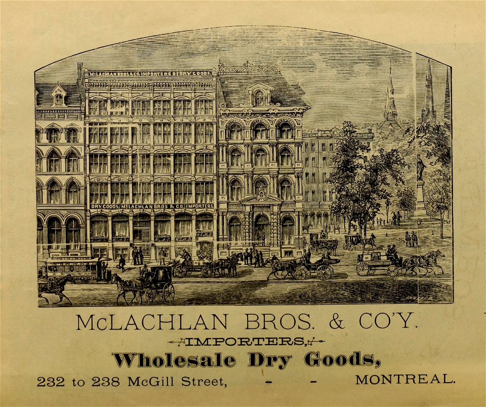 McLachlan Bros & Co., Wholesale Dry Goods