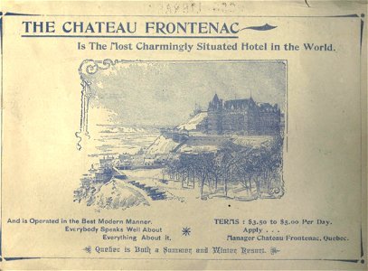 The Chateau Frontenac Is The Most Charmingly Located Hotel in the World