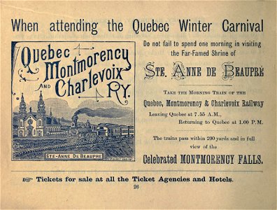 Quebec, Montmorency & Charlevoix Railway