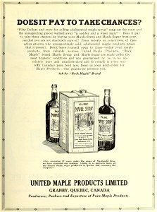 Rock Maple Brand - United Maple Products Limited