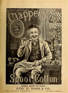 Clapperton's Spool Cotton - Geo. D. Ross & Co.