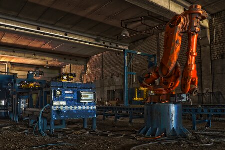 Abandoned old industry