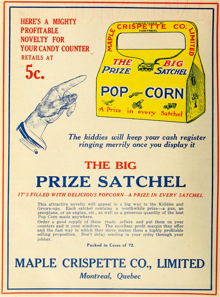 The Big Prize Satchel - Maple Crispette Co.