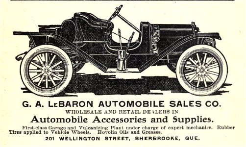 G. A. LeBaron Automobile Sales Co.