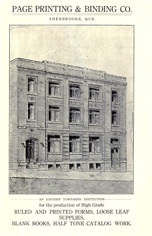 Sherbrooke Page Printing & Binding Co.