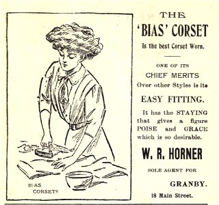 The 'Bias' Corset - W. R. Horner
