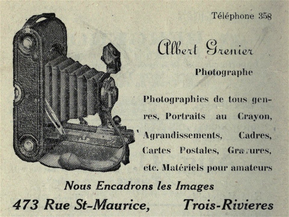 Albert Grenier Photographe