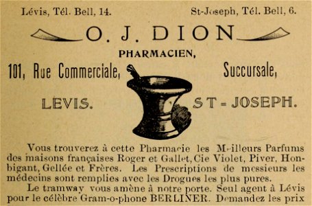 O. J. Dion Pharmacien