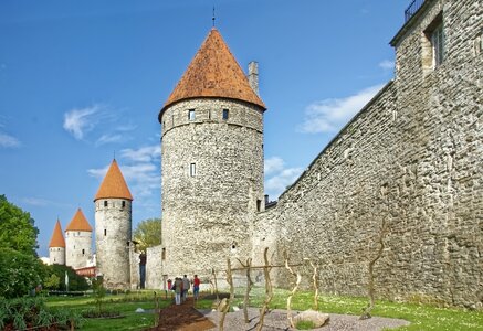 City wall architecture historically