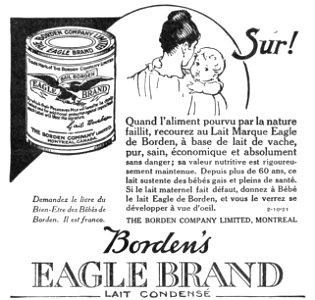 Borden's Eagle Brand Lait condensé