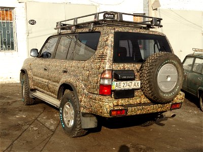 Toyota Landcruiser Camo
