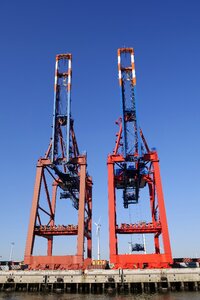 Handling goods container handling hamburg