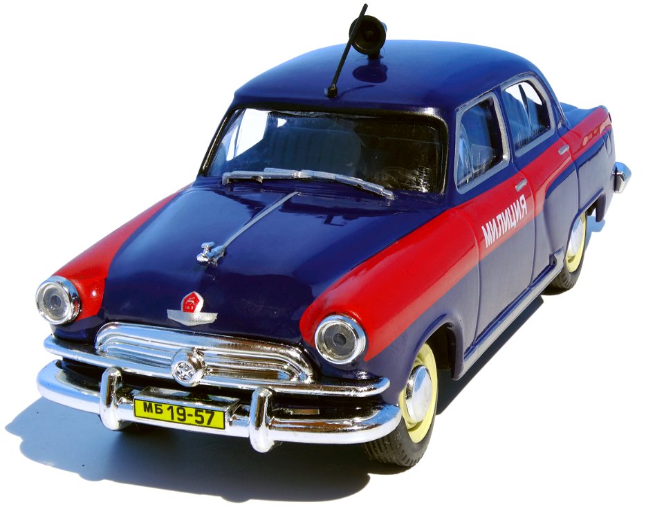 GAZ M21 «Volga» Milicia (1956-1957)