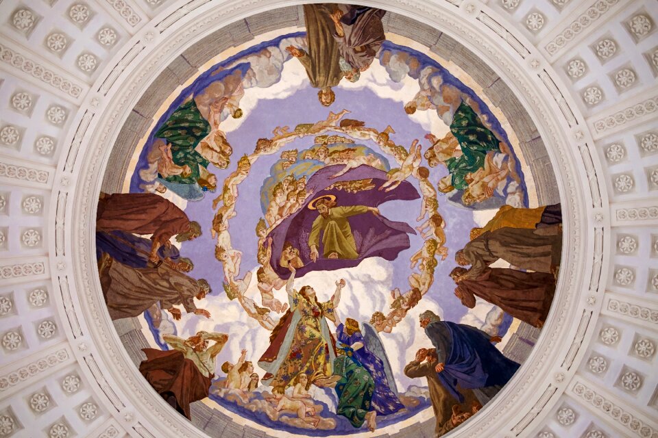 Saint blaise painting art