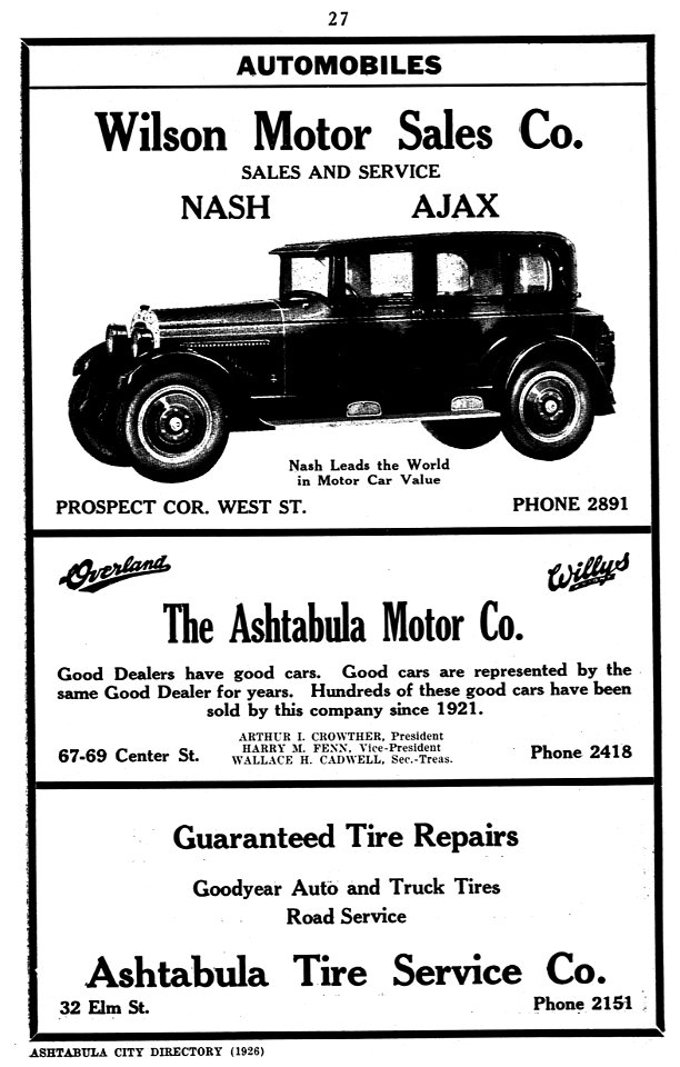 Wilson Motor Sales