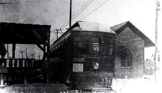 Cleveland, Painesville, & Eastern Car 96 at Perry, Ohio
