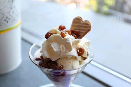 Dairy milk ice cream photo