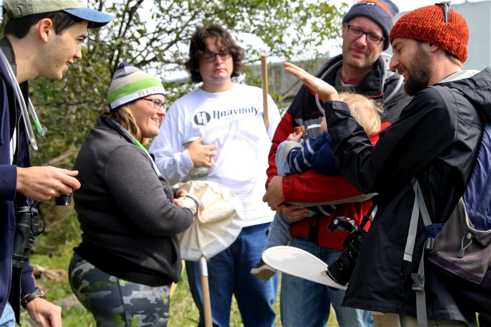 UT Entomology class field trip to Hornsby Bend Bird Observatory