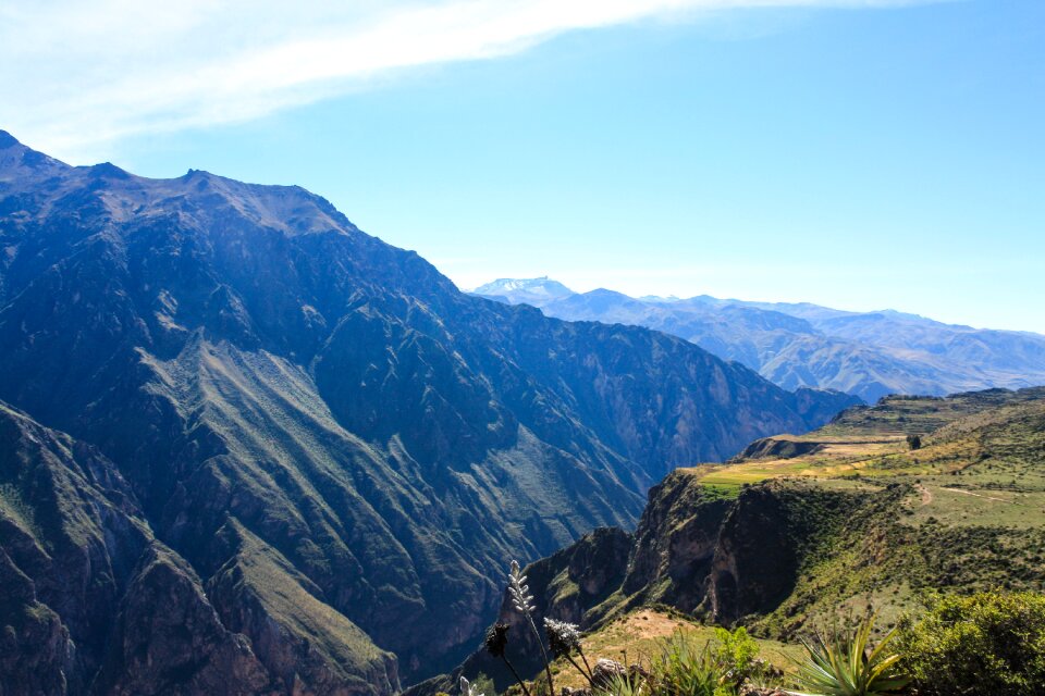 Canyon peru panorama