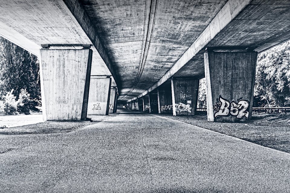 Concrete perspective city