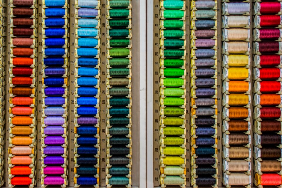 Order haberdashery reels