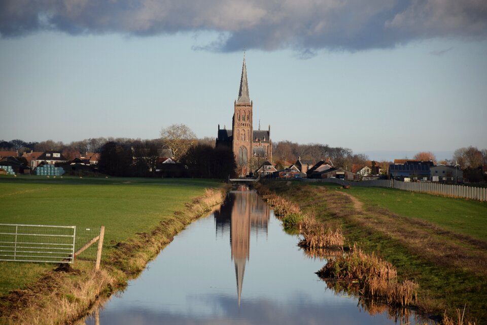 Holland countryside netherlands