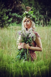 Bouquet nature in the summer of