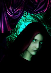 Curtain mysterious mystical