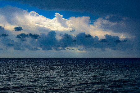 Horizon nature seascape