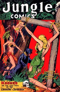 Cover of Jungle Comics #99