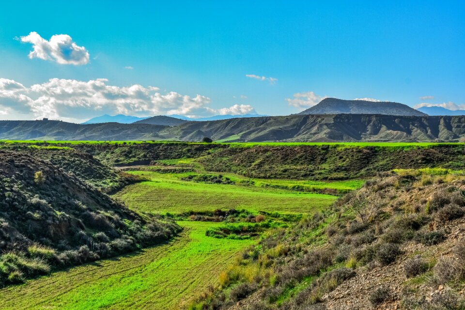 Cliffs mountains plateau photo