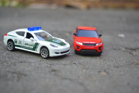 Vehicle toy police