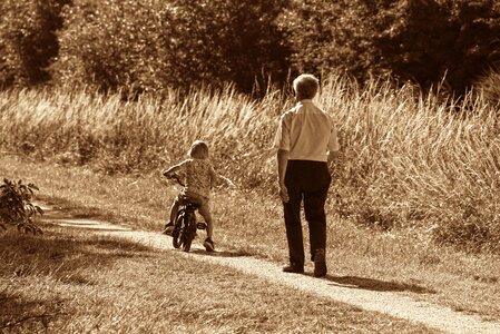 People grandfather grandchild