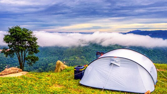 The stake leisure tent