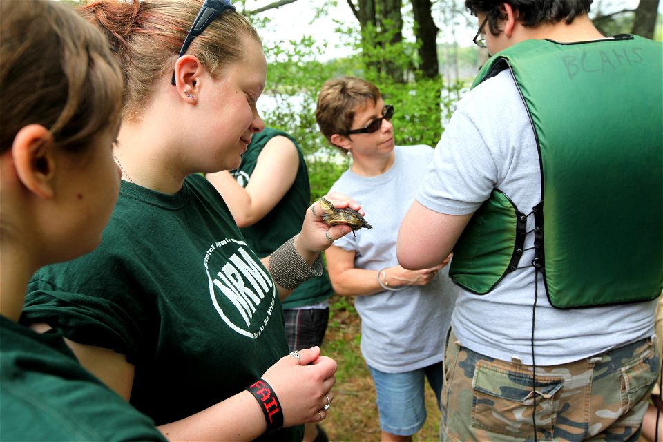 Blanding's turtle release, Assabet River, MA. 


Credit: Keith Shannon/USFWS