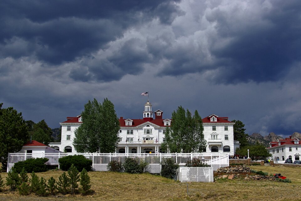 Dark sky clouds