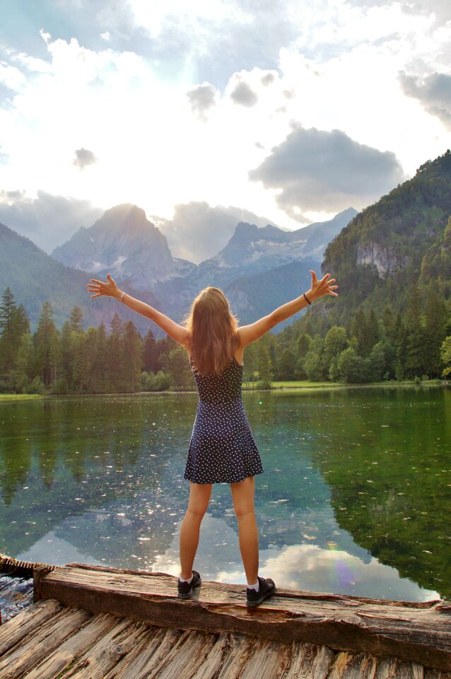 Summer beauty mountains