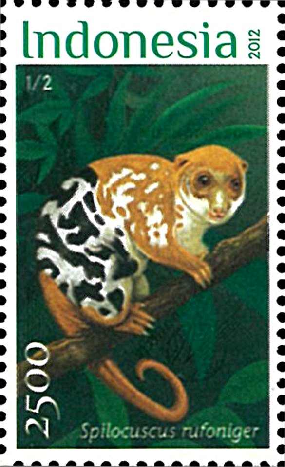 Indonesia Stamp, 2012 IND1214S Flora - Fauna