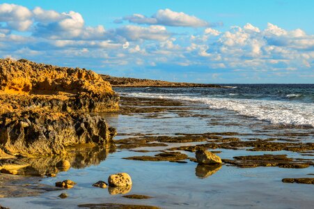 Nature landscape coast