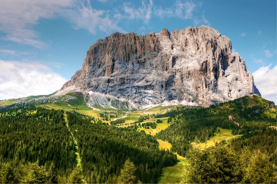 Italy south tyrol sky