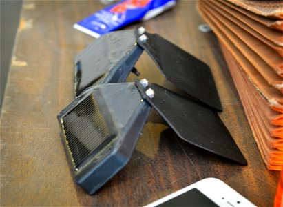 New Cellular Tracking Tecnologies, LLC patagial-mount GSM transmitters. These transmitters record GPS locations every 15 minutes and deliver this data whenever a condor is within cell tower range. Pho