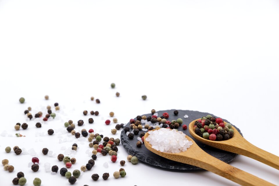 Ingredients kitchen spoon